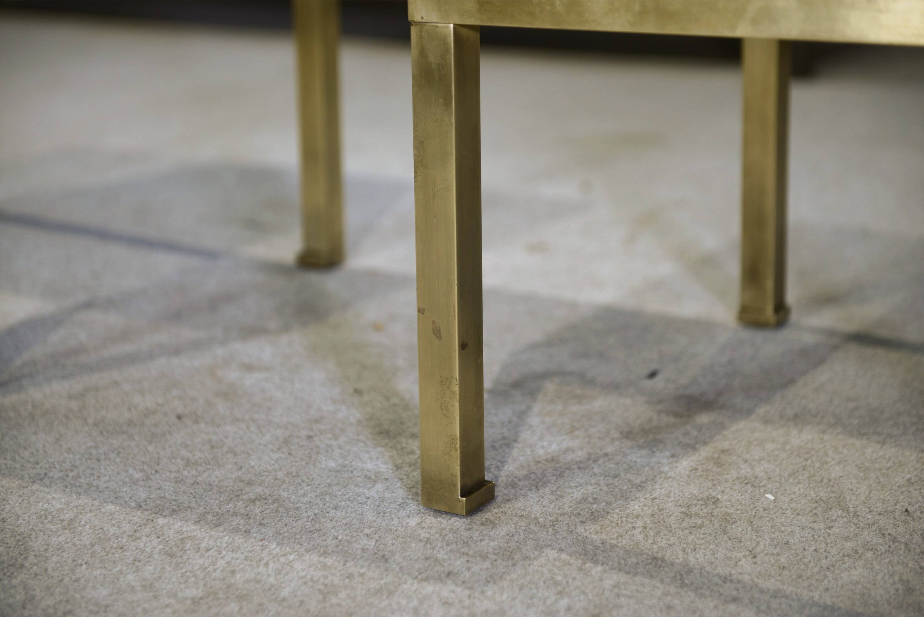 Paire de tables basses Guy Lefevre 1960’s