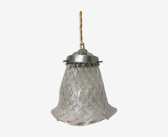 Lampe baladeuse en verre transparent