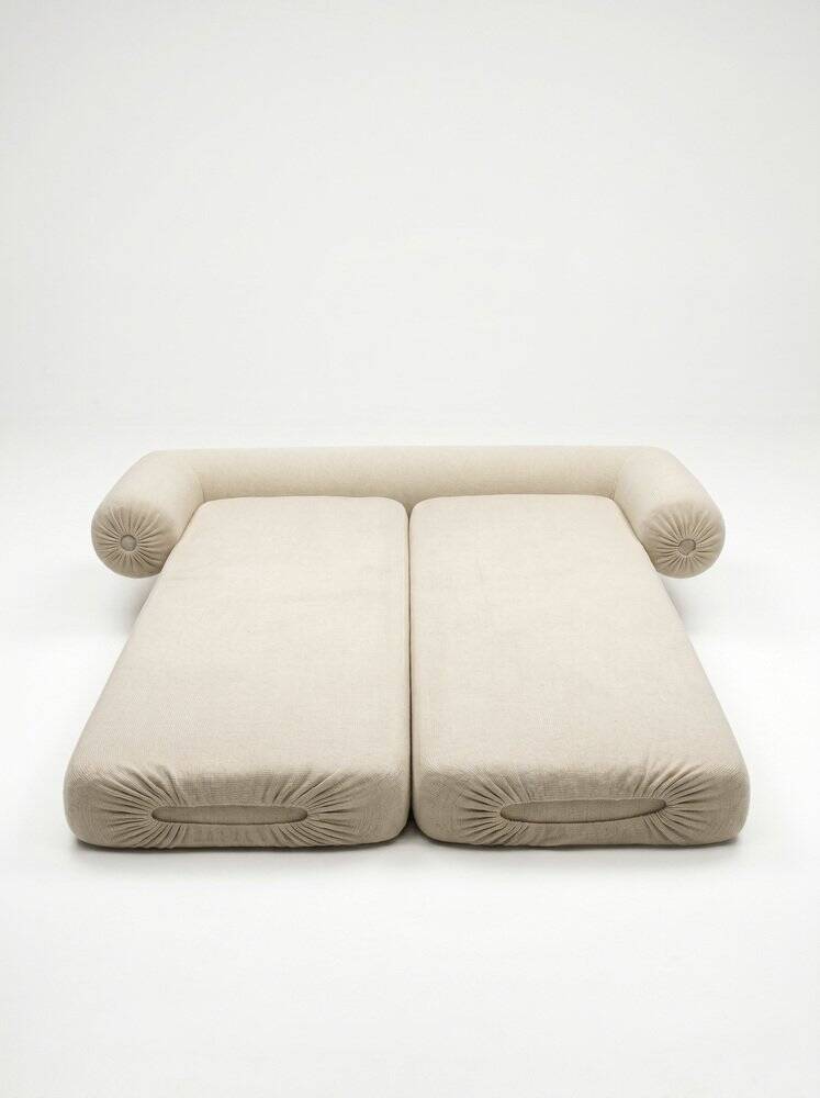Convertible sofa in two pieces by Pierre Cardin, 1960s