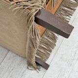 1970s, Danish design, armchair in corduroy, ash wood, original condition.