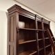 Classic English Mahogany Library Bookcase