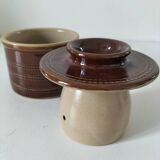 Vintage Berry Pottery Butter Dish