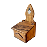 Olive wood salt box