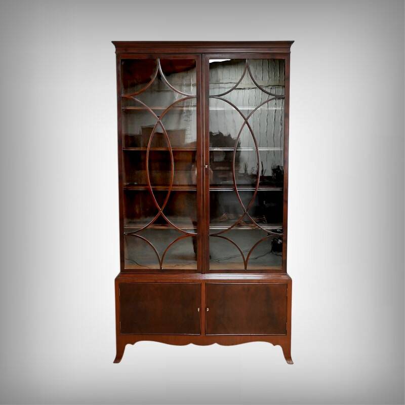 Mahogany Display Cabinet, England - Early 20th Century