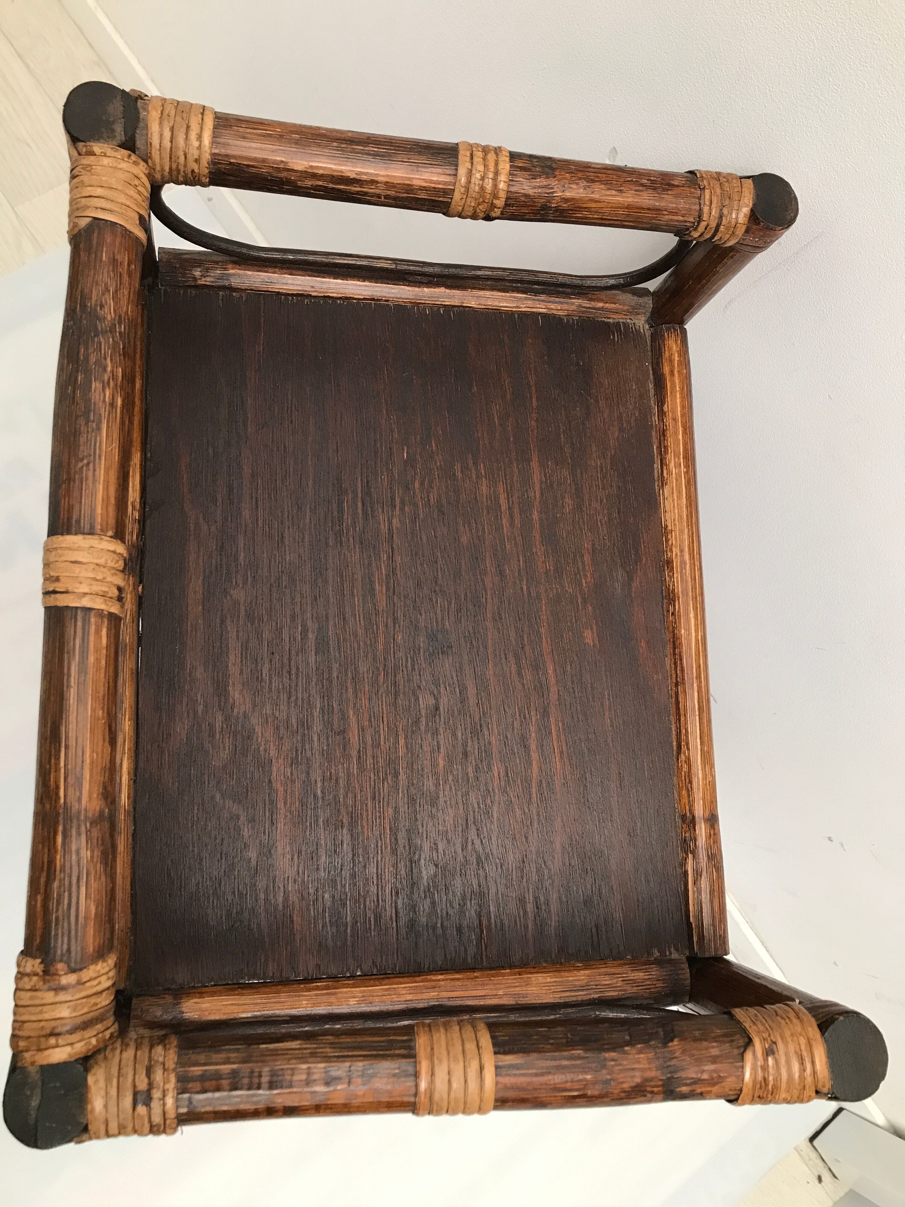 Vintage 60s-70s wicker rattan
