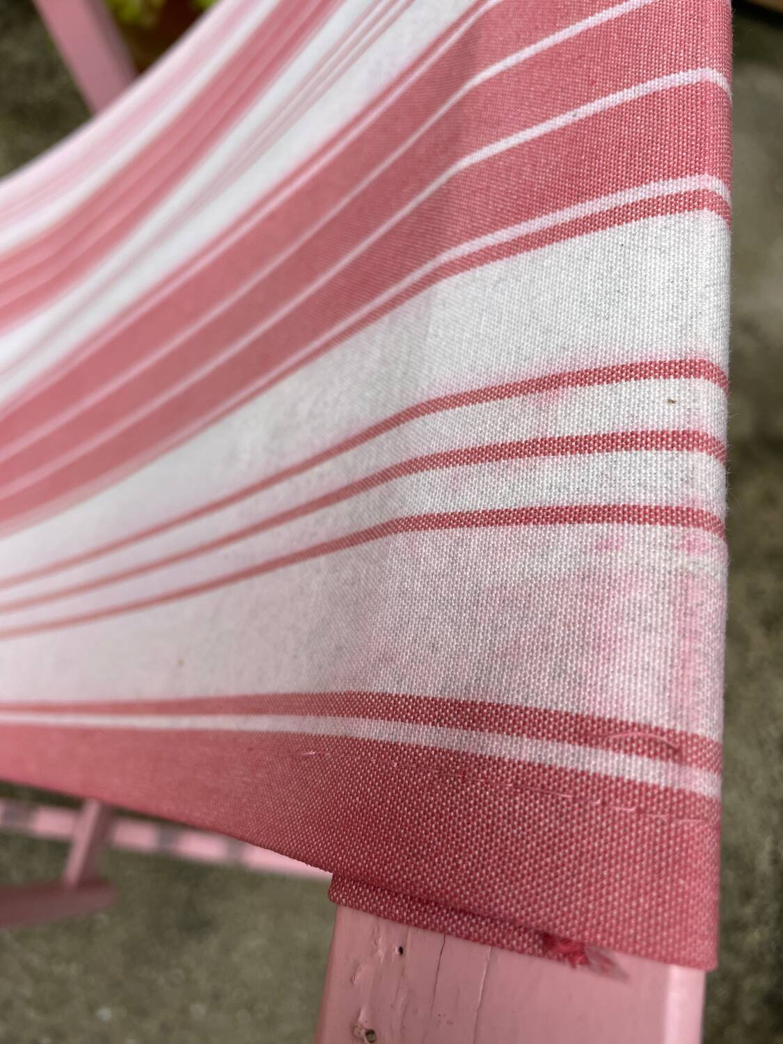 Vintage folding deck chair