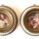 Pair of round Italian frames