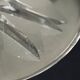 4 crystal red wine glasses from saint-louis camargue model