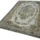 Tapis vintage anatolien 1980 1980 193 cm x 288 cm gris noué