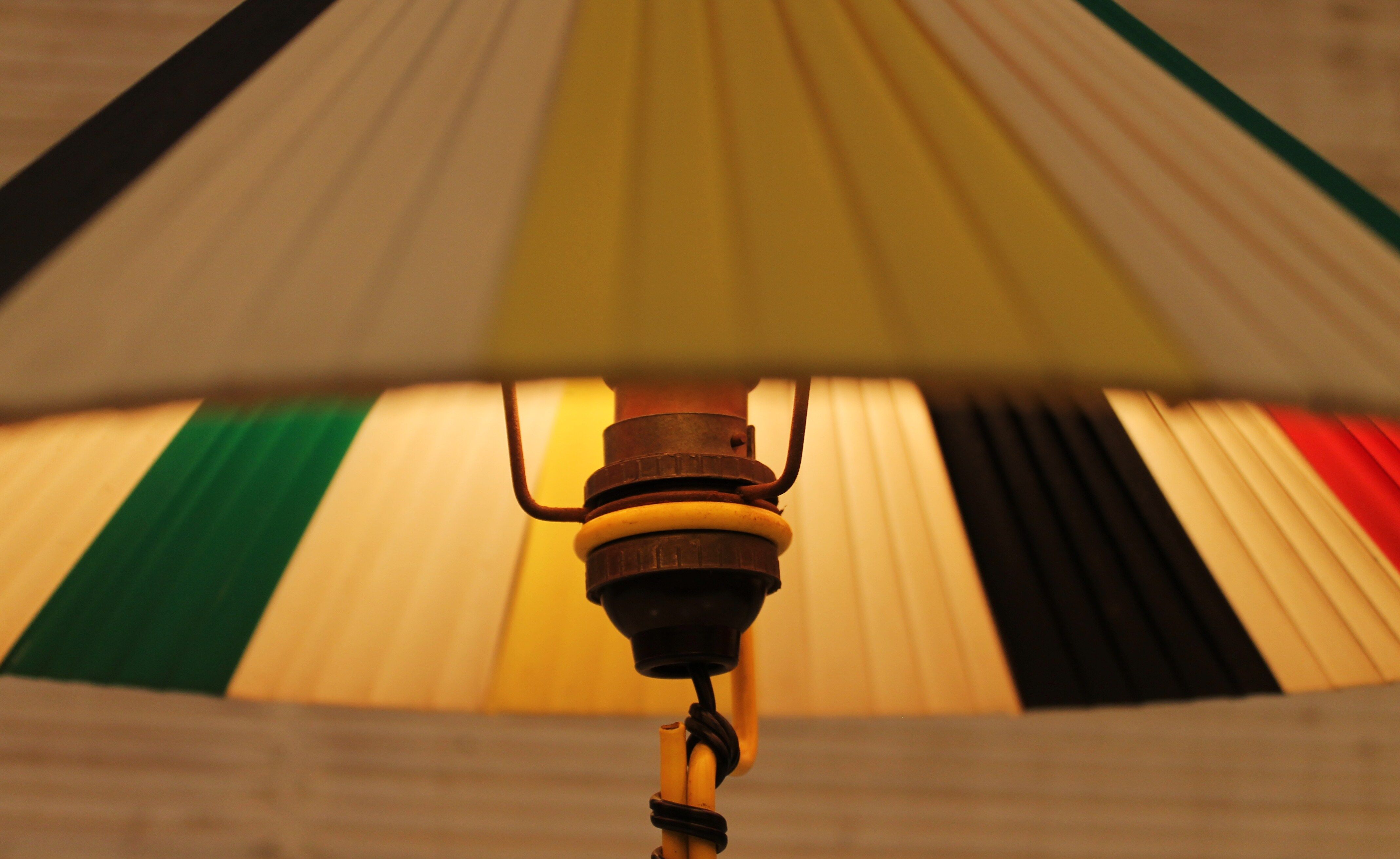 Lampe rubans des années 50