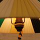 Lampe rubans des années 50