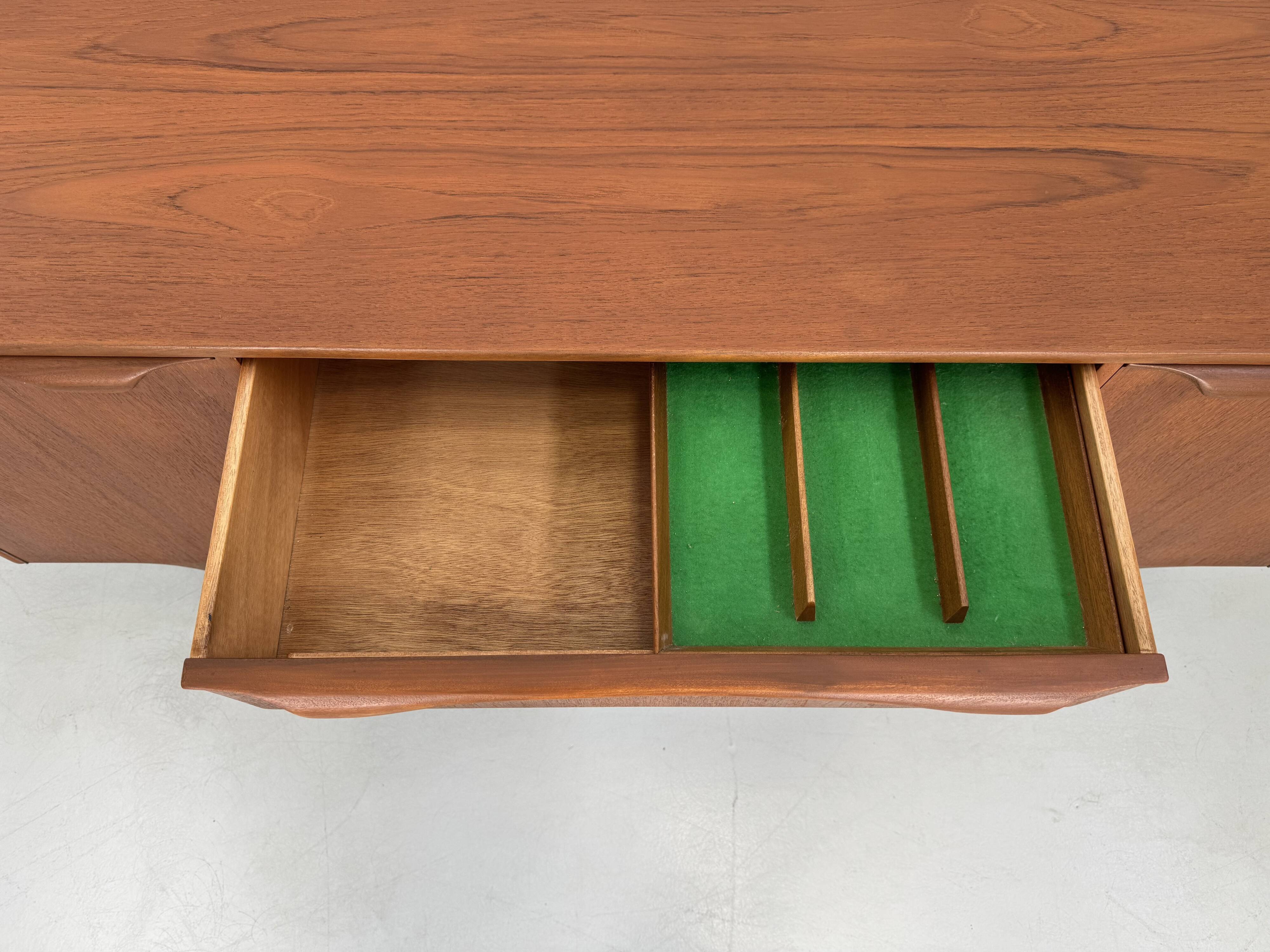 Vintage sideboard from the 1960s produced by Suttclif Todmorden.