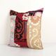 Vintage embroidered cushion cover 46x48 cm