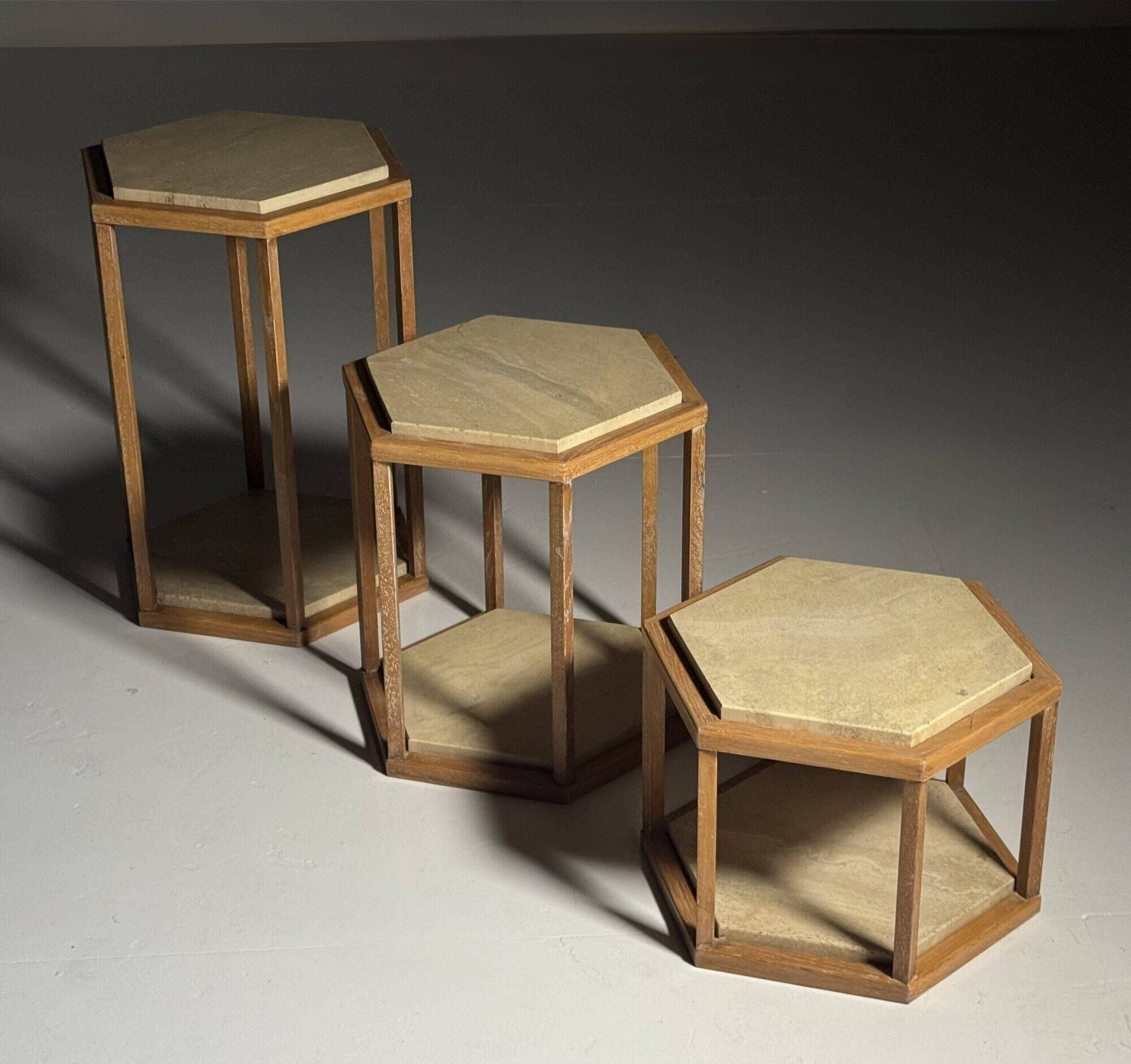 Set of 3 side tables Roche Bobois