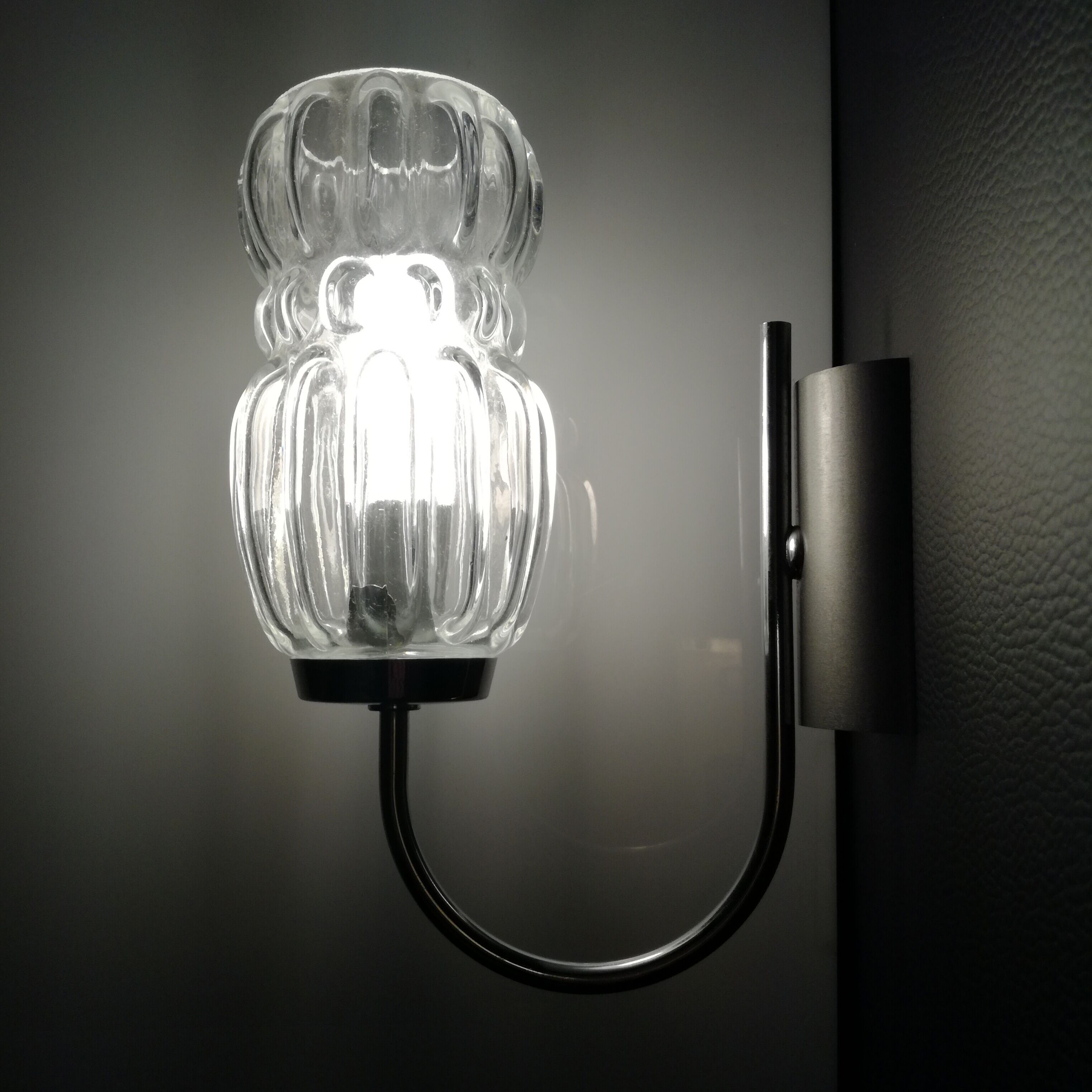 Rigodon glass sconces 1970