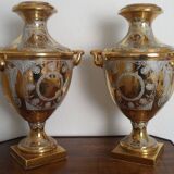 large pair of Medici vases