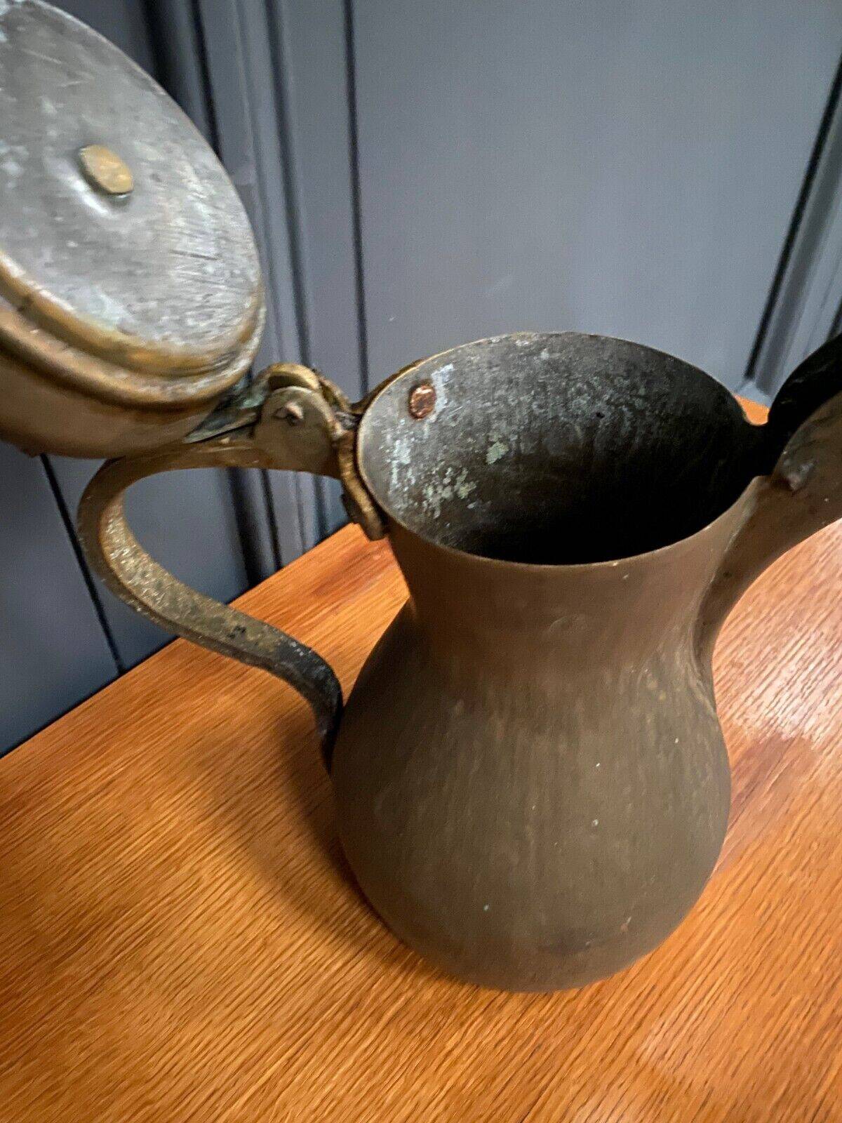 Oriental copper tea ewer early 20th century