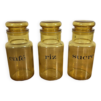 Set of 3 spice jars