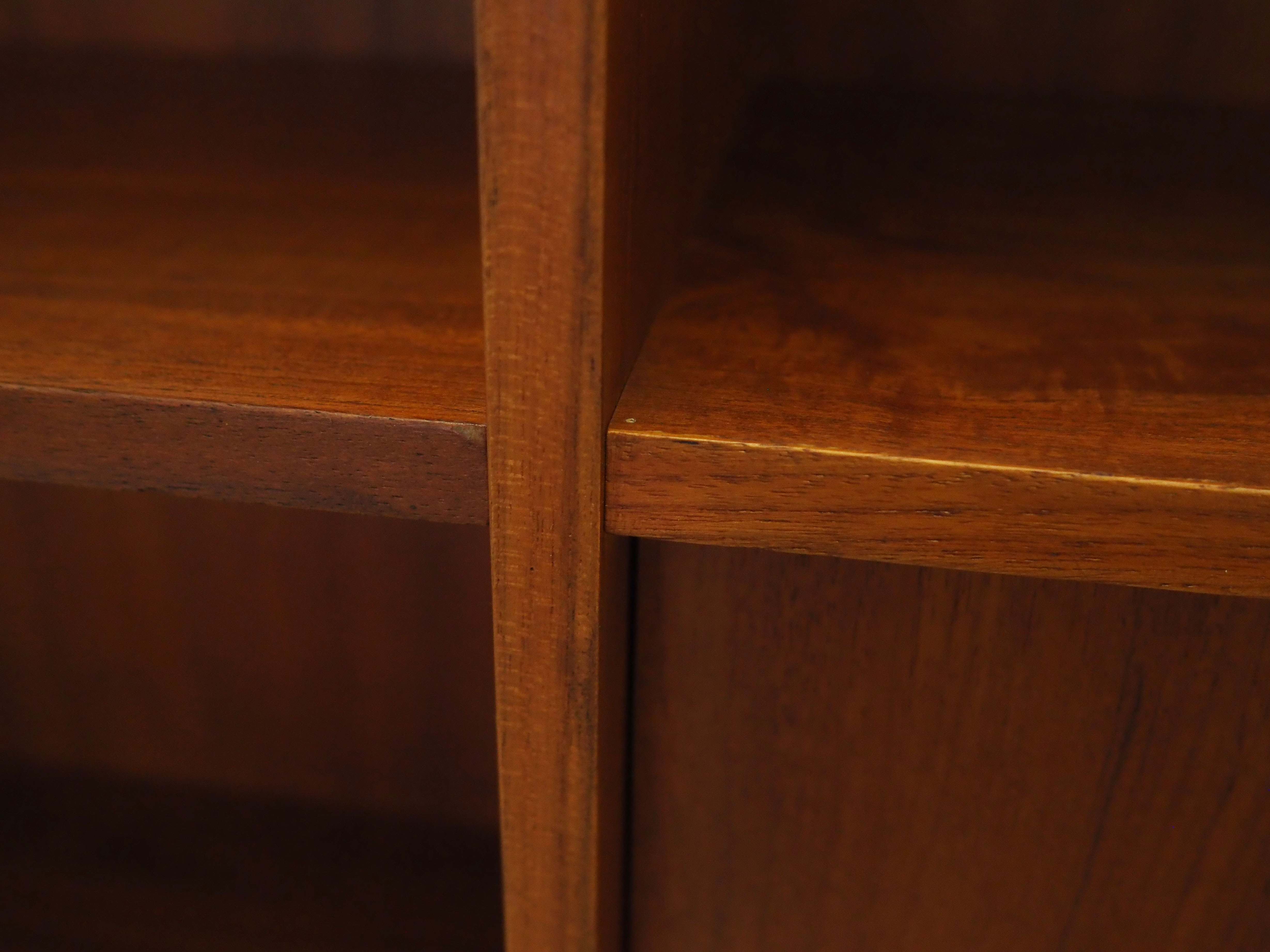 Teak bookcase, Danish design, 1970s, production: Denmark