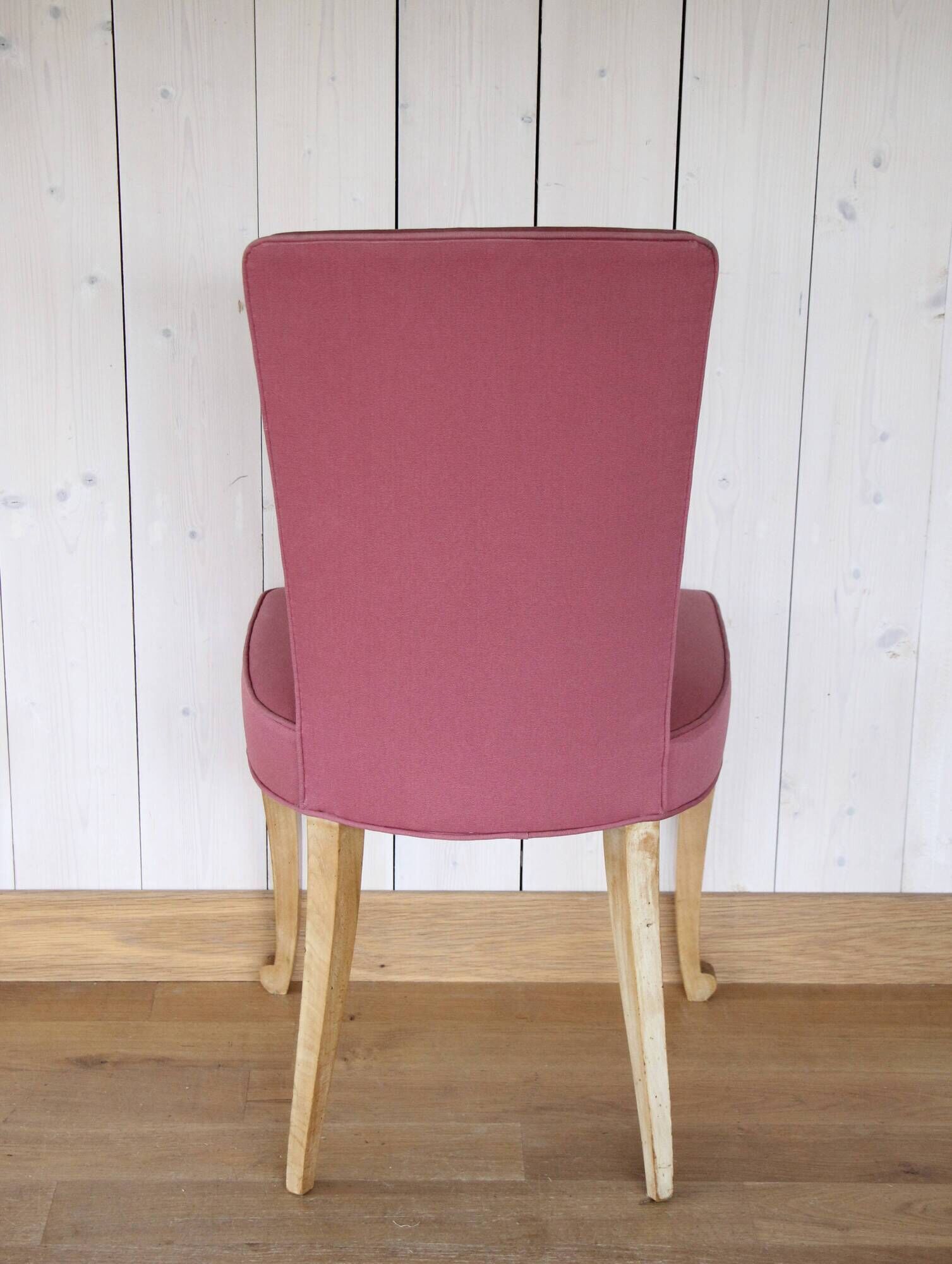 Upholstered chair in Scandinavian style