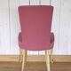Upholstered chair in Scandinavian style