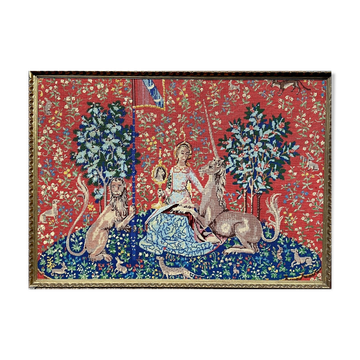 Tapestry made by hand