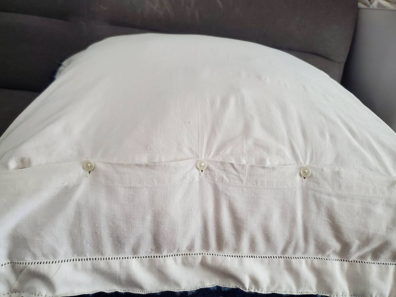 Housse de coussin Vintage au crochet