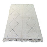 Berber carpet parallel diamonds 160x240 cm