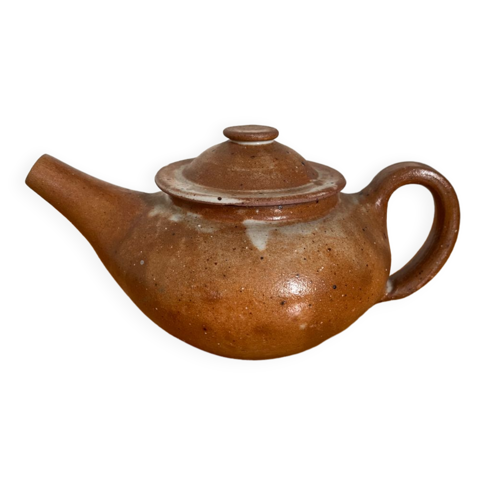 Théière en grès 1960 vintage