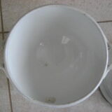 White earthenware soup Creil and Montereau