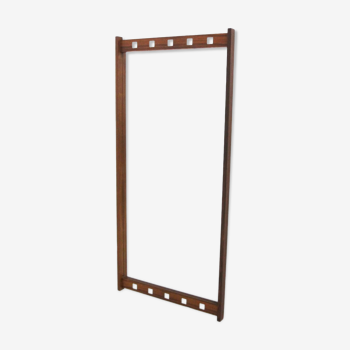 Miroir scandinave "Champion" en palissandre, 122x57cm, Fröseke, Nybrofabriken, Suède, 1960