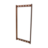 Scandinavian mirror "Champion" in rosewood, 122x57cm, Fröseke, Nybrofabriken, Sweden, 1960