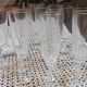 Set of 27 Saint Louis crystal glasses