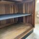 Two-sided counter sliding doors oak XXL 4m enfilade