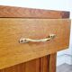 Solid oak chopping block buffet
