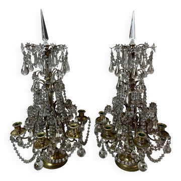 Pair of Louis XVI Candelabra
