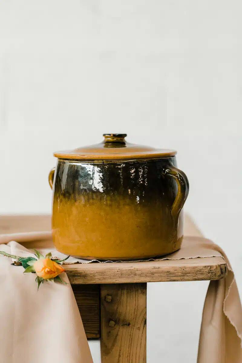 Earthenware soup tureen "Heather"