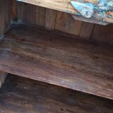 Old wooden cabinet with 4 doors