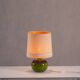 Vintage sculptural ceramic art table lamp by Renée Neue for Hutschenreuther, Germany 1960s