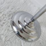 Free-standing ashtray, with mirror shelf