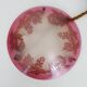 Magnificent Vianne Art Nouveau style 1-burner basin, in patterned purple glass