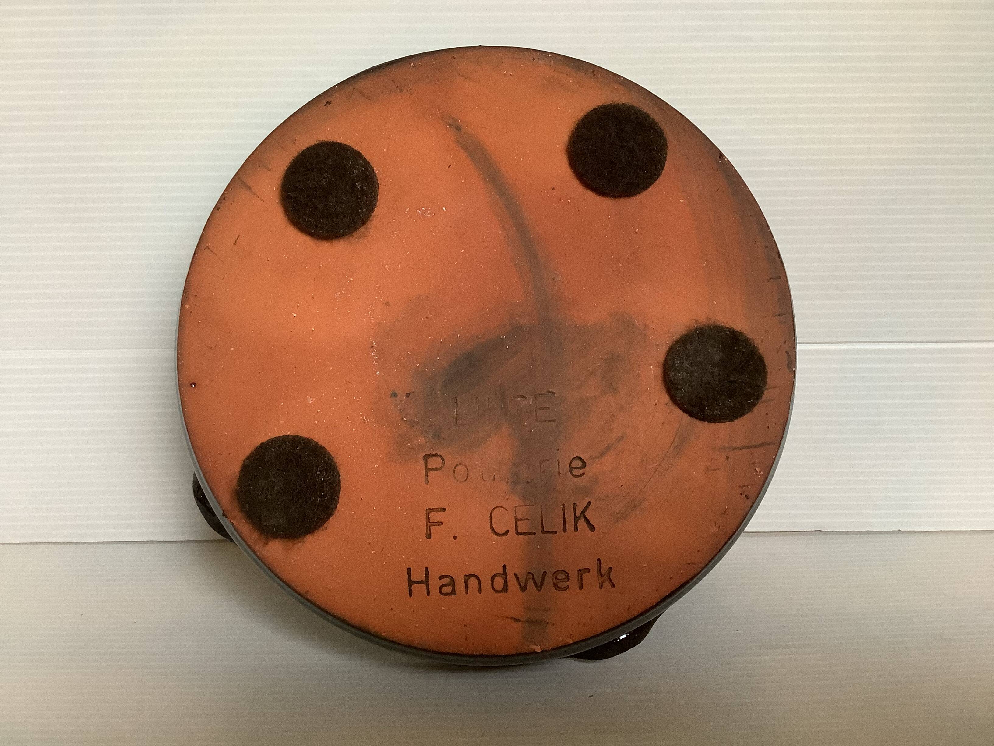 Ceramic ashtray catchall Lilse Celik