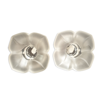 Candle holders J G Durand