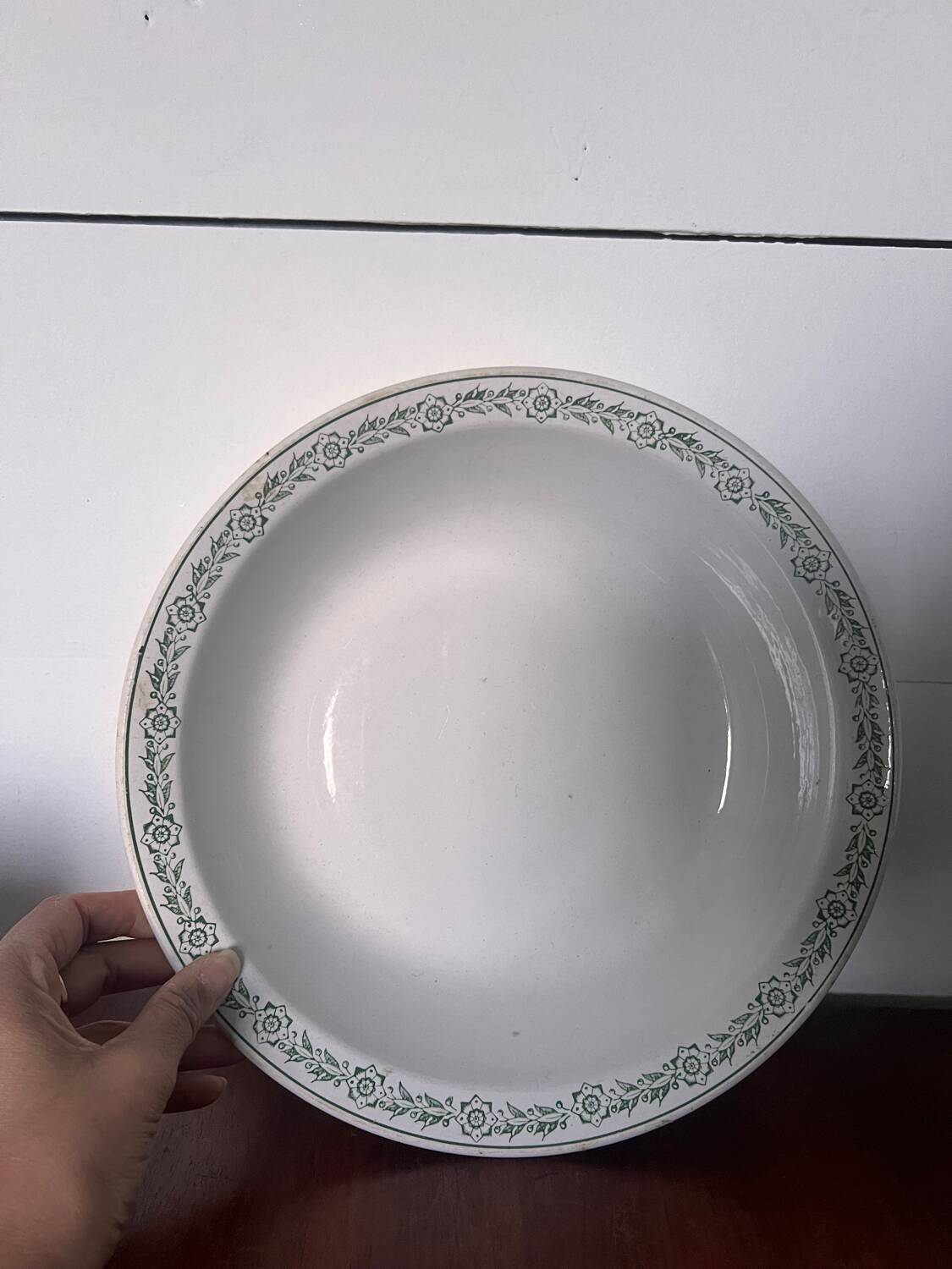 Old St Amand salad bowl