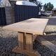Monastery table made of solid oak.