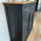 Black patinated parisian buffet