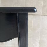 Black lacquered serving table