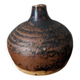 Pyrite stone soliflore handmade pottery country decoration