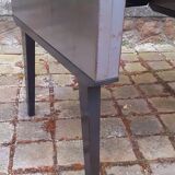 Strafor industrial metal desk, 1960s