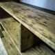 Large wooden workshop locker